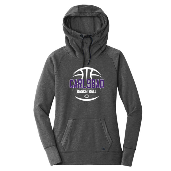 Women's - New Era® Tri-Blend Fleece Pullover Hoodie Thumbnail