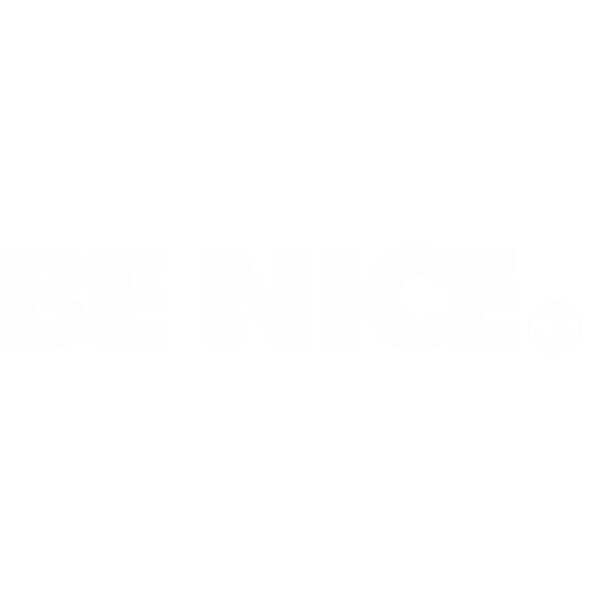 Be Nice Period White Thumbnail