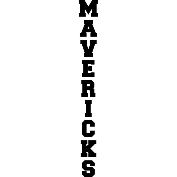 Mavericks Vertical Black Thumbnail
