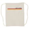 Canvas Drawstring Backpack Thumbnail