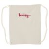 Canvas Drawstring Backpack Thumbnail