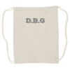 Canvas Drawstring Backpack Thumbnail