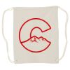Canvas Drawstring Backpack Thumbnail