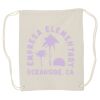 Canvas Drawstring Backpack Thumbnail