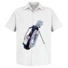 Men's Tall Specialized Short Sleeve Pocketless Work Shirt Thumbnail