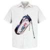 Men's Tall Specialized Short Sleeve Pocketless Work Shirt Thumbnail