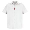 Men's Tall Specialized Short Sleeve Pocketless Work Shirt Thumbnail