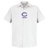 Men's Tall Specialized Short Sleeve Pocketless Work Shirt Thumbnail