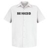 Men's Tall Specialized Short Sleeve Pocketless Work Shirt Thumbnail