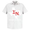 Men's Tall Specialized Short Sleeve Pocketless Work Shirt Thumbnail