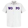 Men's Tall Specialized Short Sleeve Pocketless Work Shirt Thumbnail