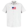 Men's Tall Specialized Short Sleeve Pocketless Work Shirt Thumbnail
