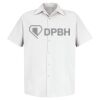 Men's Tall Specialized Short Sleeve Pocketless Work Shirt Thumbnail