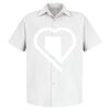 Men's Tall Specialized Short Sleeve Pocketless Work Shirt Thumbnail