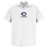 Men's Tall Specialized Short Sleeve Pocketless Work Shirt Thumbnail