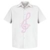 Men's Tall Specialized Short Sleeve Pocketless Work Shirt Thumbnail