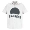 Men's Tall Specialized Short Sleeve Pocketless Work Shirt Thumbnail